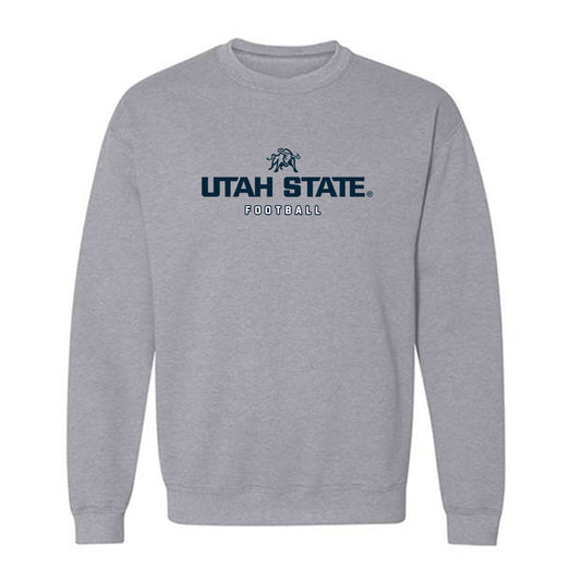 Utah State - NCAA Football : Robert Freeman IV - Crewneck Sweatshirt-0