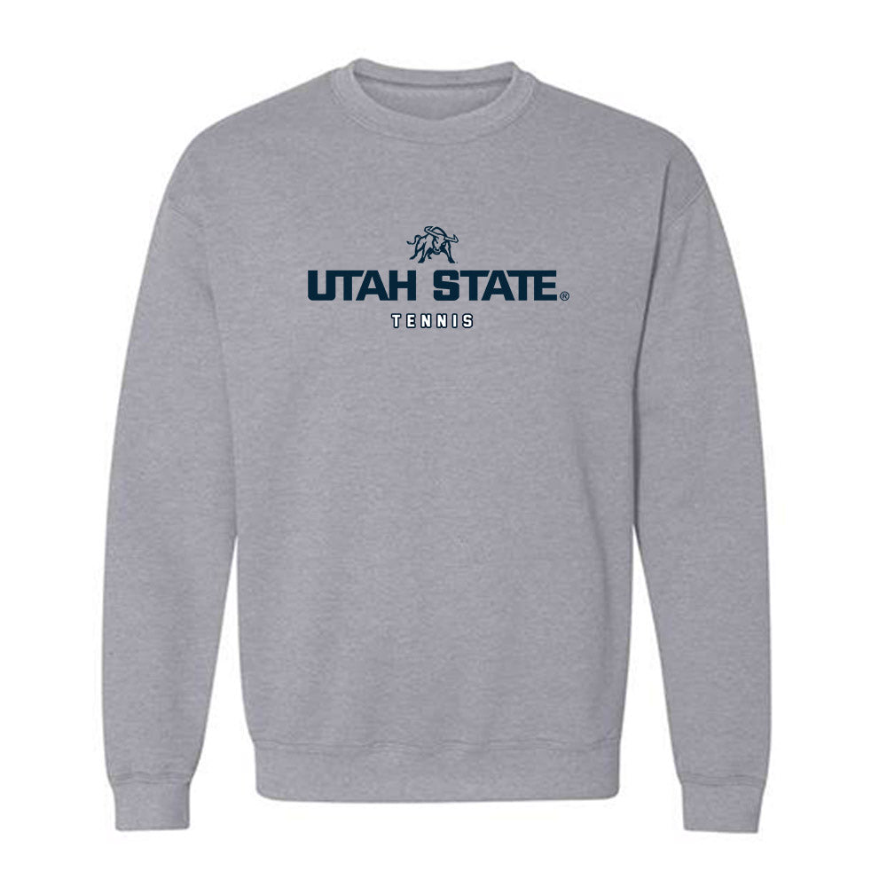 Utah State - NCAA Women's Tennis : Kylee Sperry - Crewneck Sweatshirt-0