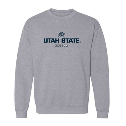 Utah State - NCAA Women's Soccer : Summer Diamond - Crewneck Sweatshirt-0