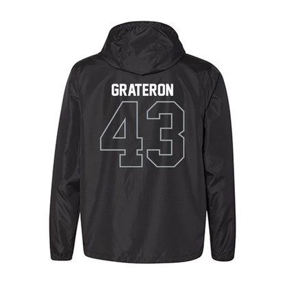 Utah State - NCAA Football : Diego Grateron - Windbreaker-1
