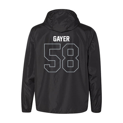 Utah State - NCAA Football : John Gayer - Windbreaker-1
