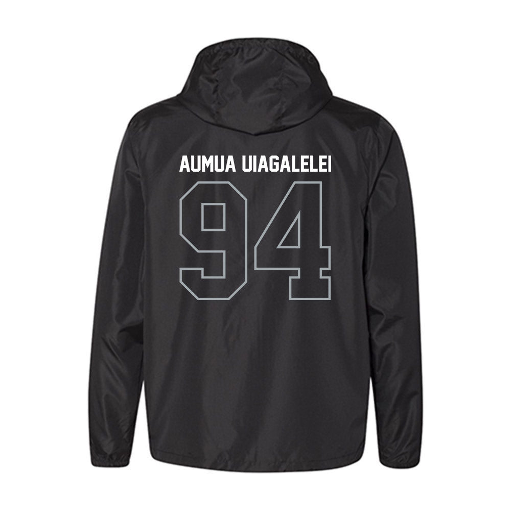 Utah State - NCAA Football : Kone Aumua Uiagalelei - Windbreaker-1
