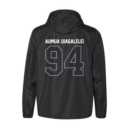 Utah State - NCAA Football : Kone Aumua Uiagalelei - Windbreaker-1
