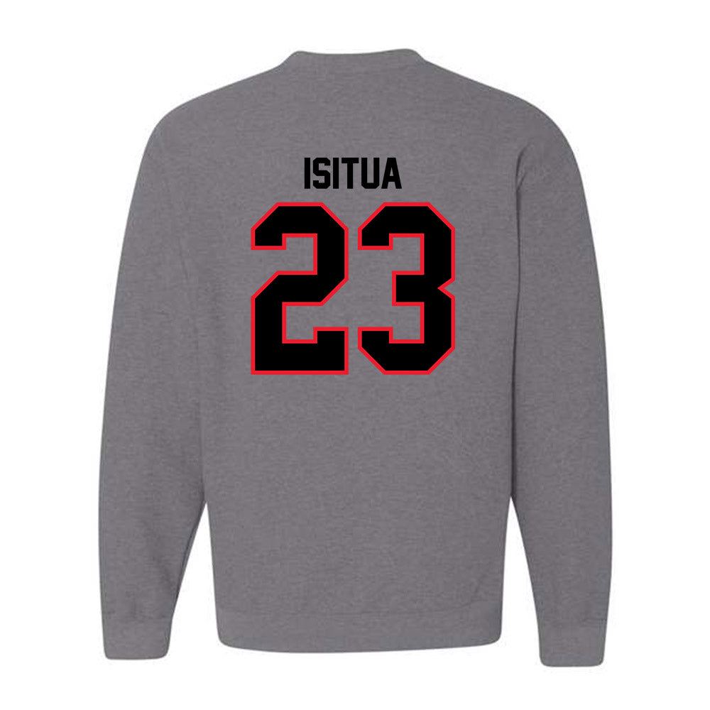 Southern Utah - NCAA Men's Basketball : Chuks Isitua - Crewneck Sweatshirt-1
