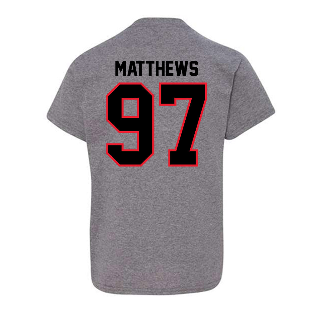 Southern Utah - NCAA Football : Kannon Matthews - Youth T-Shirt-1