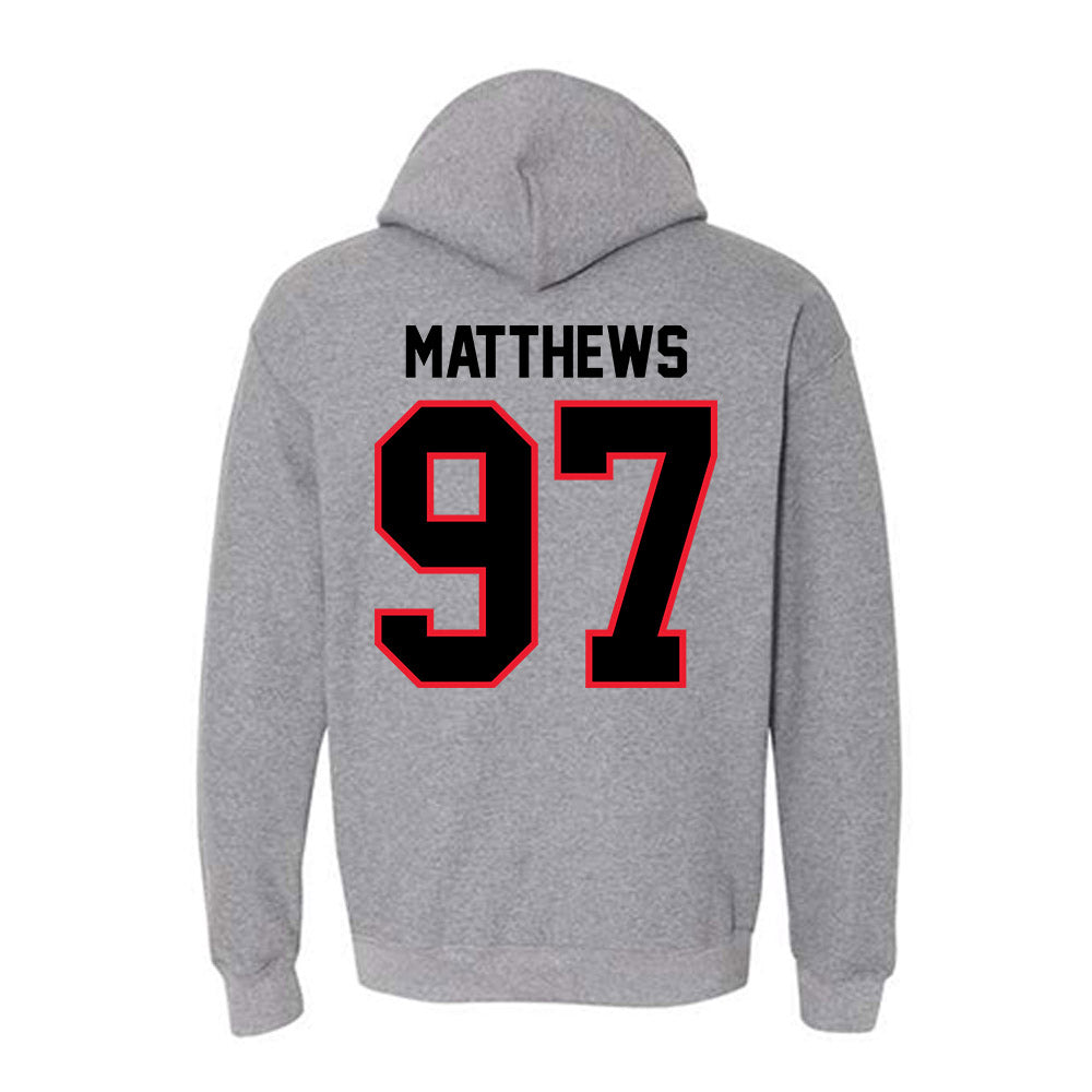 Southern Utah - NCAA Football : Kannon Matthews - Hooded Sweatshirt-1