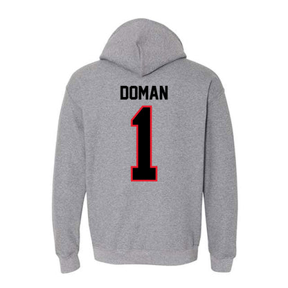 Southern Utah - NCAA Women's Basketball : Kortney Doman - Hooded Sweatshirt-1