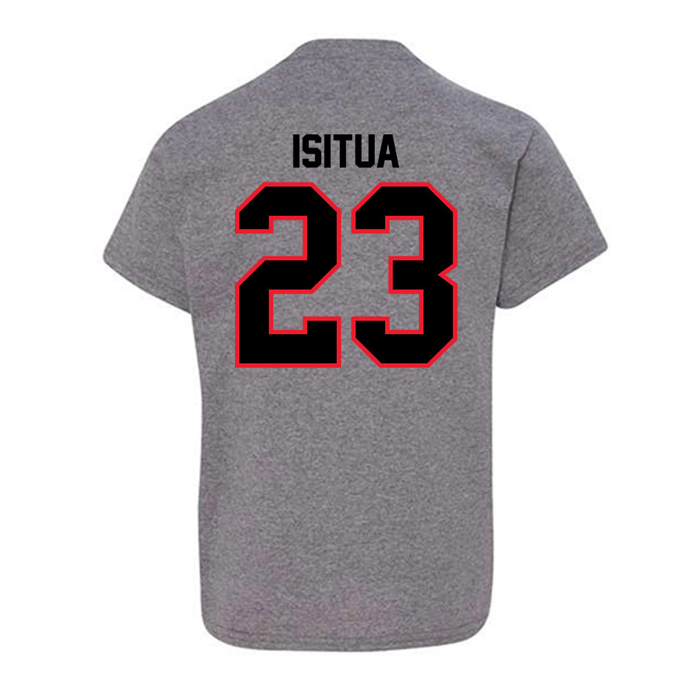 Southern Utah - NCAA Men's Basketball : Chuks Isitua - Youth T-Shirt-1