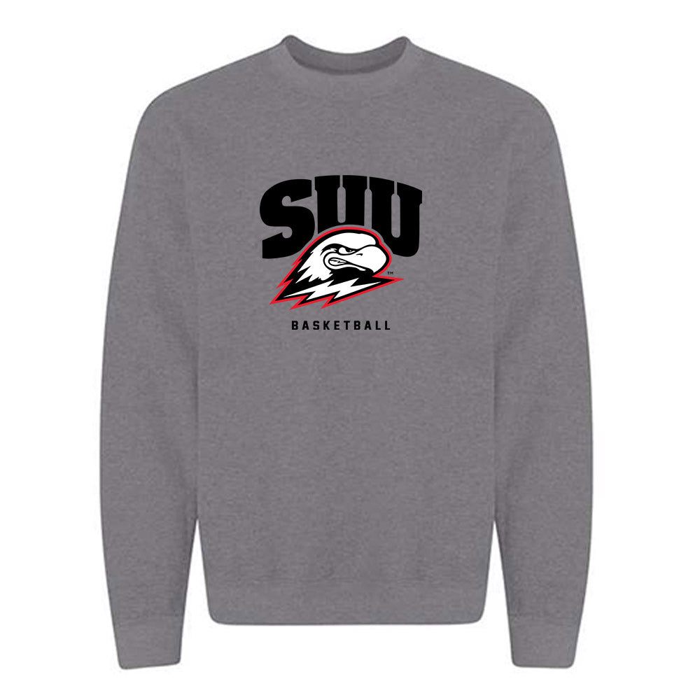 Southern Utah - NCAA Women's Basketball : Bella Hasan - Crewneck Sweatshirt-0