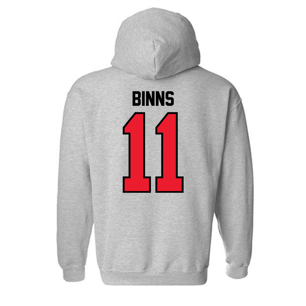 Southern Utah - NCAA Men's Basketball : Langston Binns - Hooded Sweatshirt-1