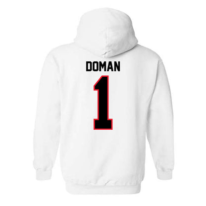 Southern Utah - NCAA Women's Basketball : Kortney Doman - Hooded Sweatshirt-1