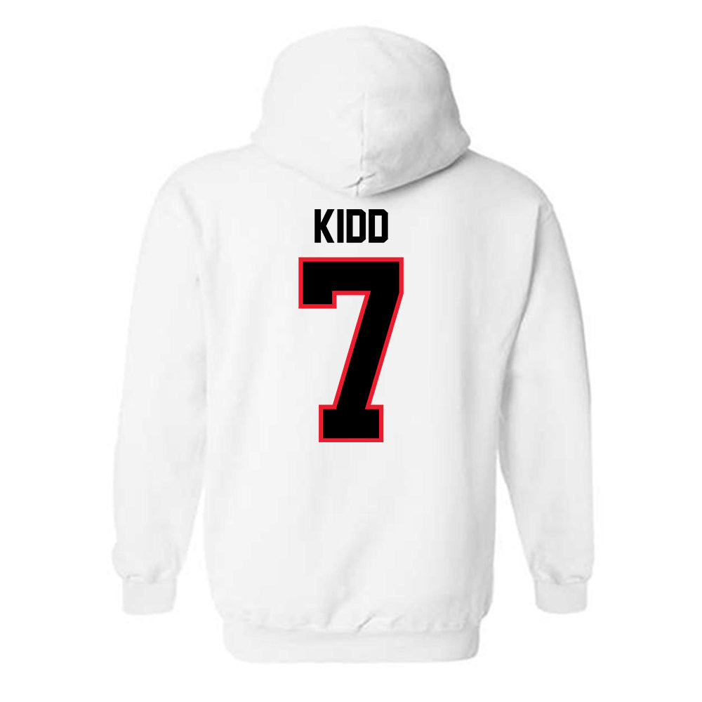 Southern Utah - NCAA Men's Basketball : Zeplin Kidd - Hooded Sweatshirt-1