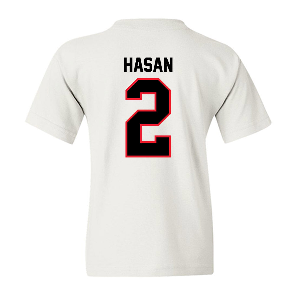 Southern Utah - NCAA Women's Basketball : Bella Hasan - Youth T-Shirt-1