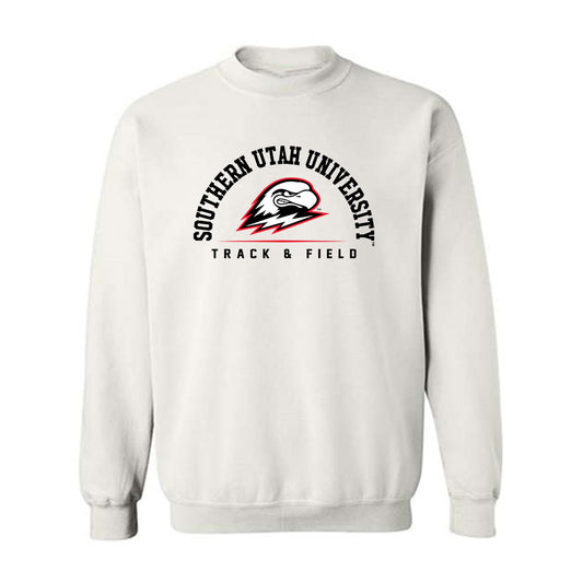 Southern Utah - NCAA Women's Track & Field : Quincy Esplin - Crewneck Sweatshirt-0