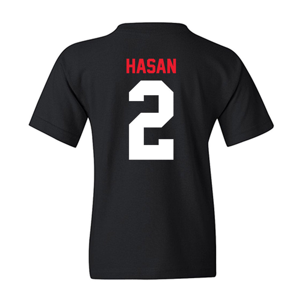 Southern Utah - NCAA Women's Basketball : Bella Hasan - Youth T-Shirt-1