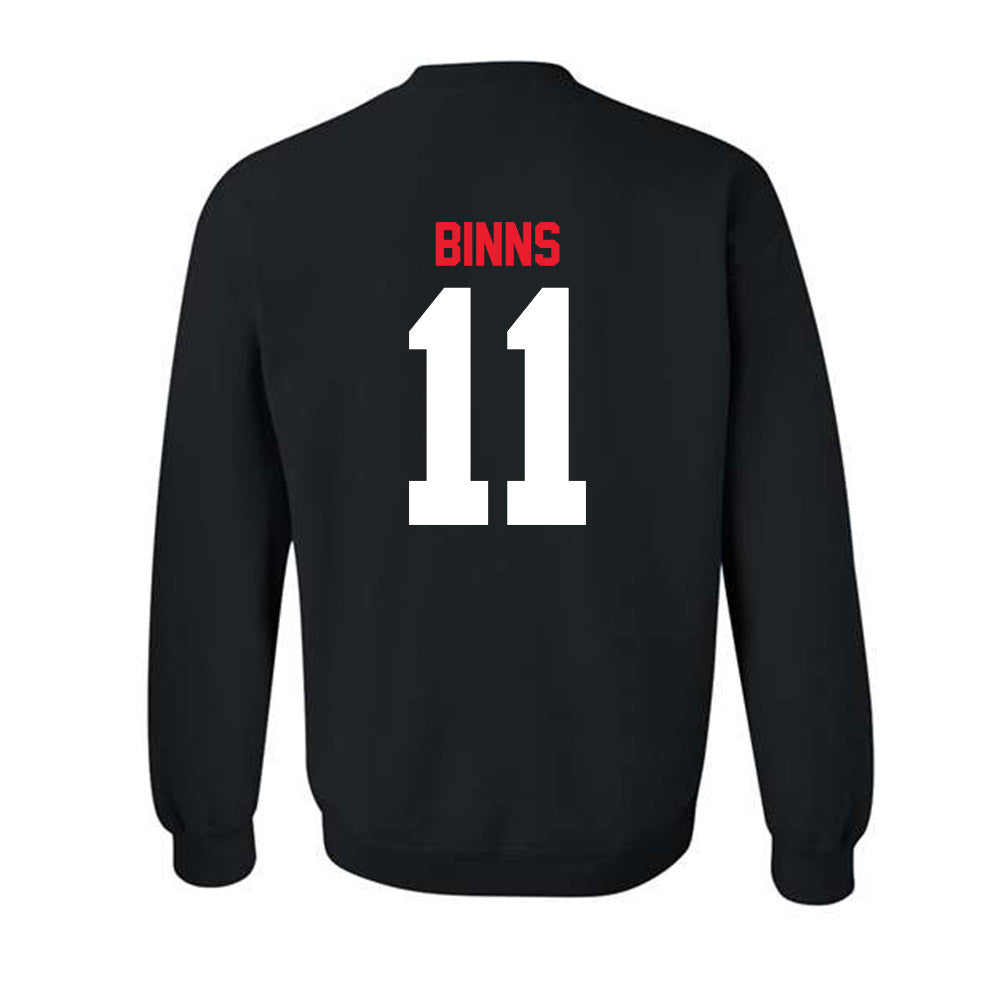 Southern Utah - NCAA Men's Basketball : Langston Binns - Crewneck Sweatshirt-1