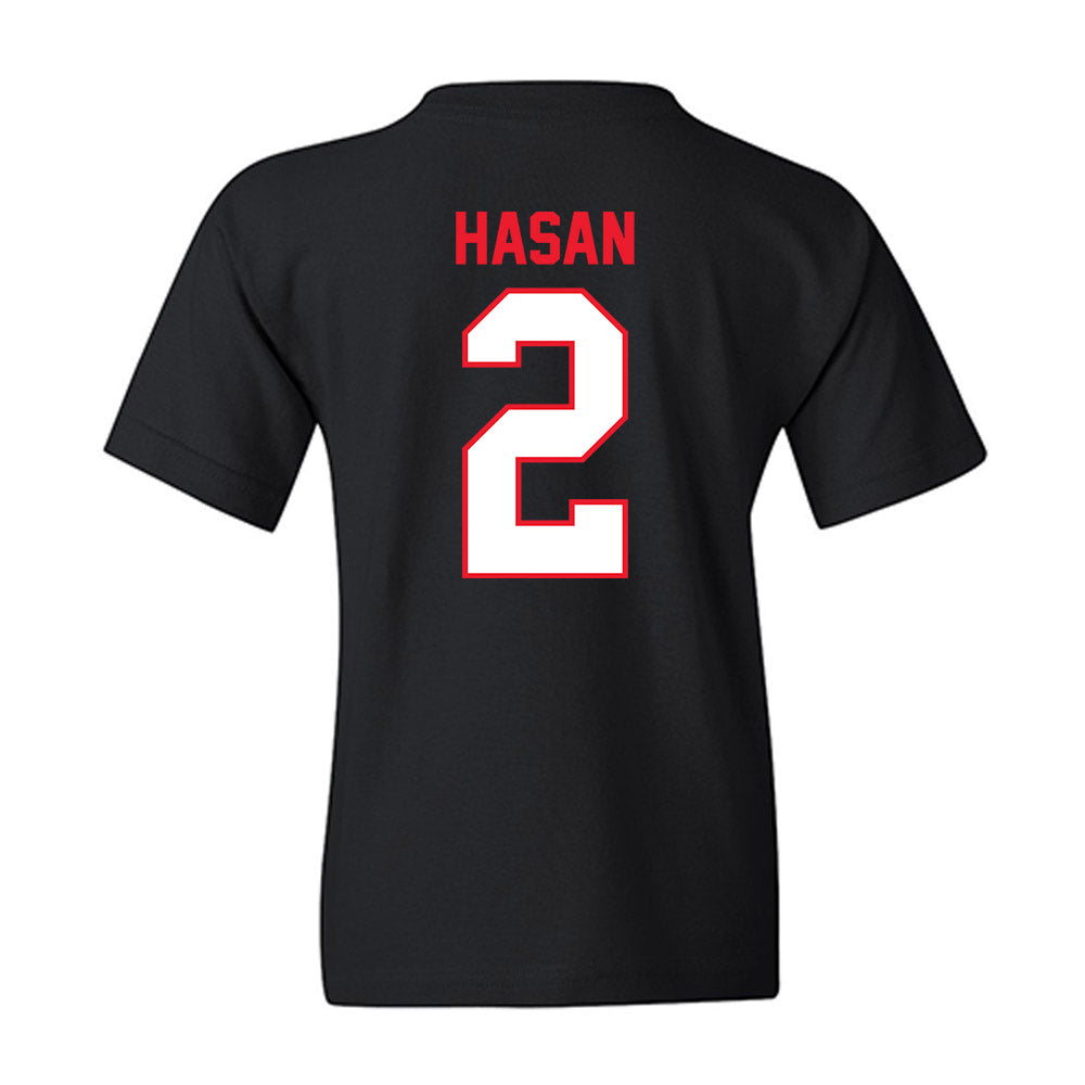 Southern Utah - NCAA Women's Basketball : Bella Hasan - Youth T-Shirt-1