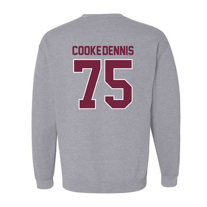 SIU Carbondale - NCAA Football : Tristan Cooke-Dennis - Crewneck Sweatshirt-1