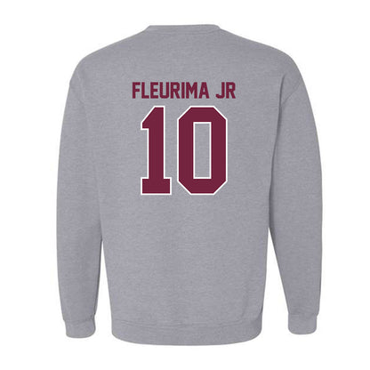 SIU Carbondale - NCAA Football : Bernadin Fleurima Jr - Crewneck Sweatshirt-1