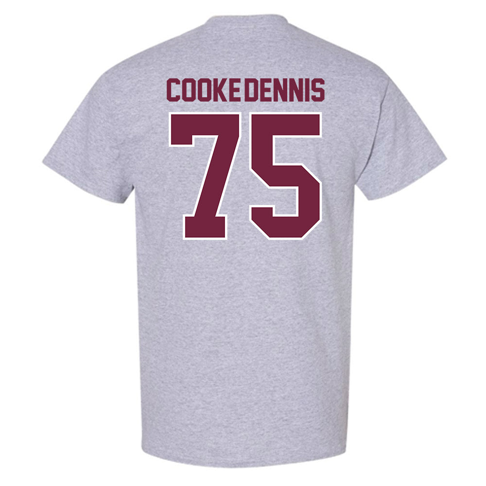 SIU Carbondale - NCAA Football : Tristan Cooke-Dennis - T-Shirt-1
