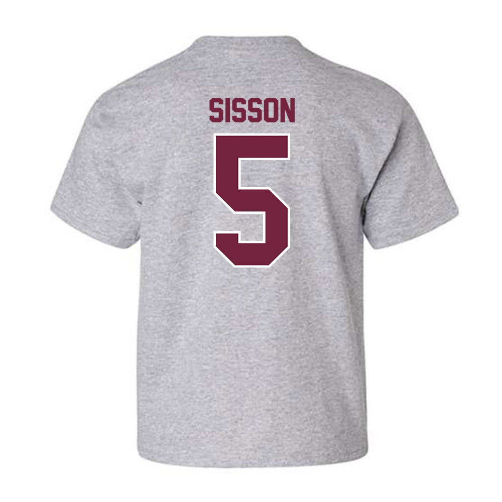 SIU Carbondale - NCAA Football : Blayne Sisson - Youth T-Shirt-1