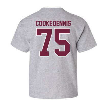 SIU Carbondale - NCAA Football : Tristan Cooke-Dennis - Youth T-Shirt-1
