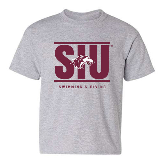 SIU Carbondale - NCAA Women's Swimming & Diving : Karen Rodriguez - Youth T-Shirt-0
