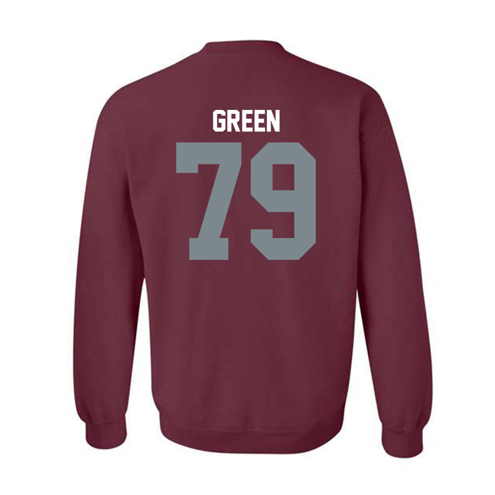 SIU Carbondale - NCAA Football : Donte Green - Crewneck Sweatshirt-1