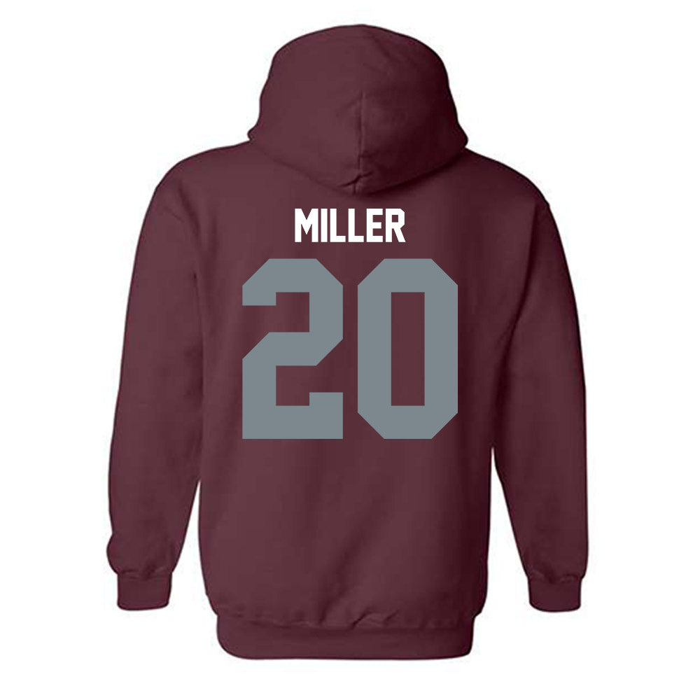 SIU Carbondale - NCAA Baseball : Charlie Miller - Hooded Sweatshirt-1