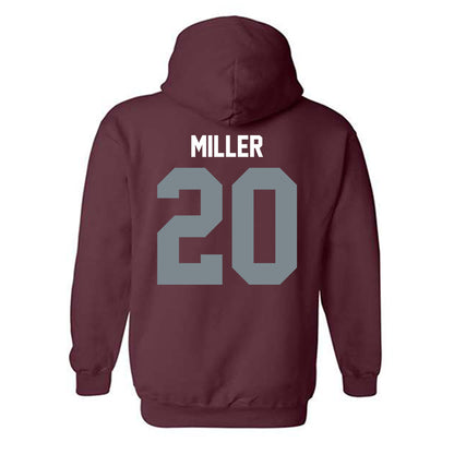 SIU Carbondale - NCAA Baseball : Charlie Miller - Hooded Sweatshirt-1