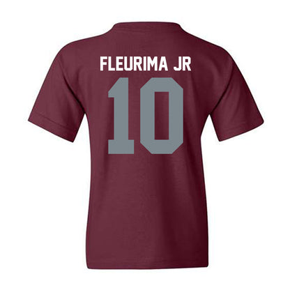 SIU Carbondale - NCAA Football : Bernadin Fleurima Jr - Youth T-Shirt-1