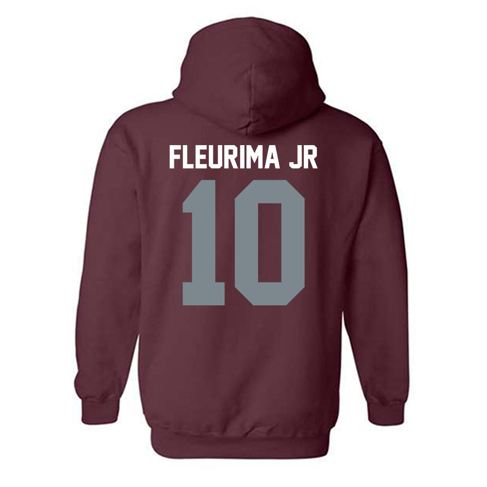 SIU Carbondale - NCAA Football : Bernadin Fleurima Jr - Hooded Sweatshirt-1
