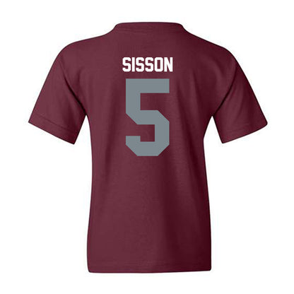 SIU Carbondale - NCAA Football : Blayne Sisson - Youth T-Shirt-1