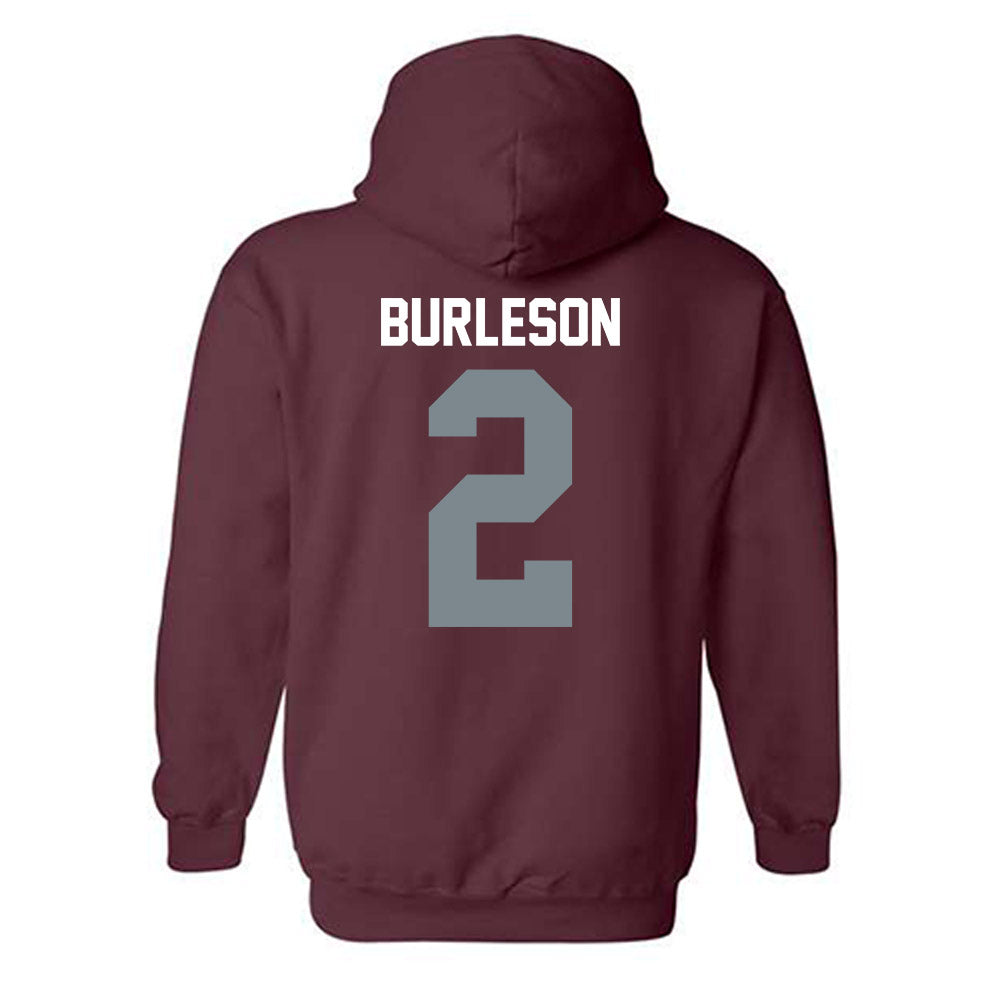 SIU Carbondale - NCAA Women's Soccer : Avery Burleson - Hooded Sweatshirt-1