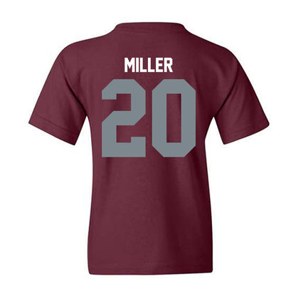 SIU Carbondale - NCAA Baseball : Charlie Miller - Youth T-Shirt-1