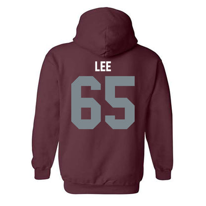 SIU Carbondale - NCAA Football : Owen Lee - Hooded Sweatshirt-1