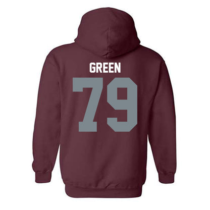 SIU Carbondale - NCAA Football : Donte Green - Hooded Sweatshirt-1