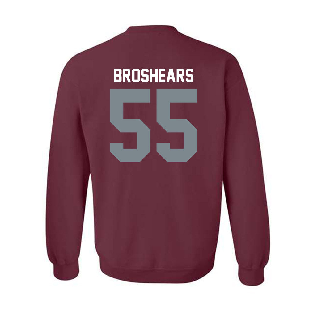 SIU Carbondale - NCAA Football : Alex Broshears - Crewneck Sweatshirt-1