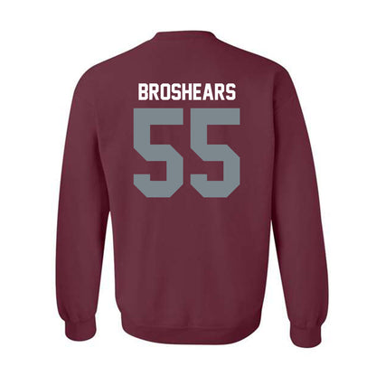 SIU Carbondale - NCAA Football : Alex Broshears - Crewneck Sweatshirt-1