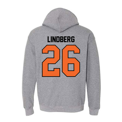 Idaho State - NCAA Football : Mason Lindberg - Classic Shersey Hooded Sweatshirt-1