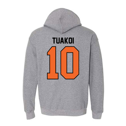 Idaho State - NCAA Football : Maka Tuakoi - Classic Shersey Hooded Sweatshirt-1