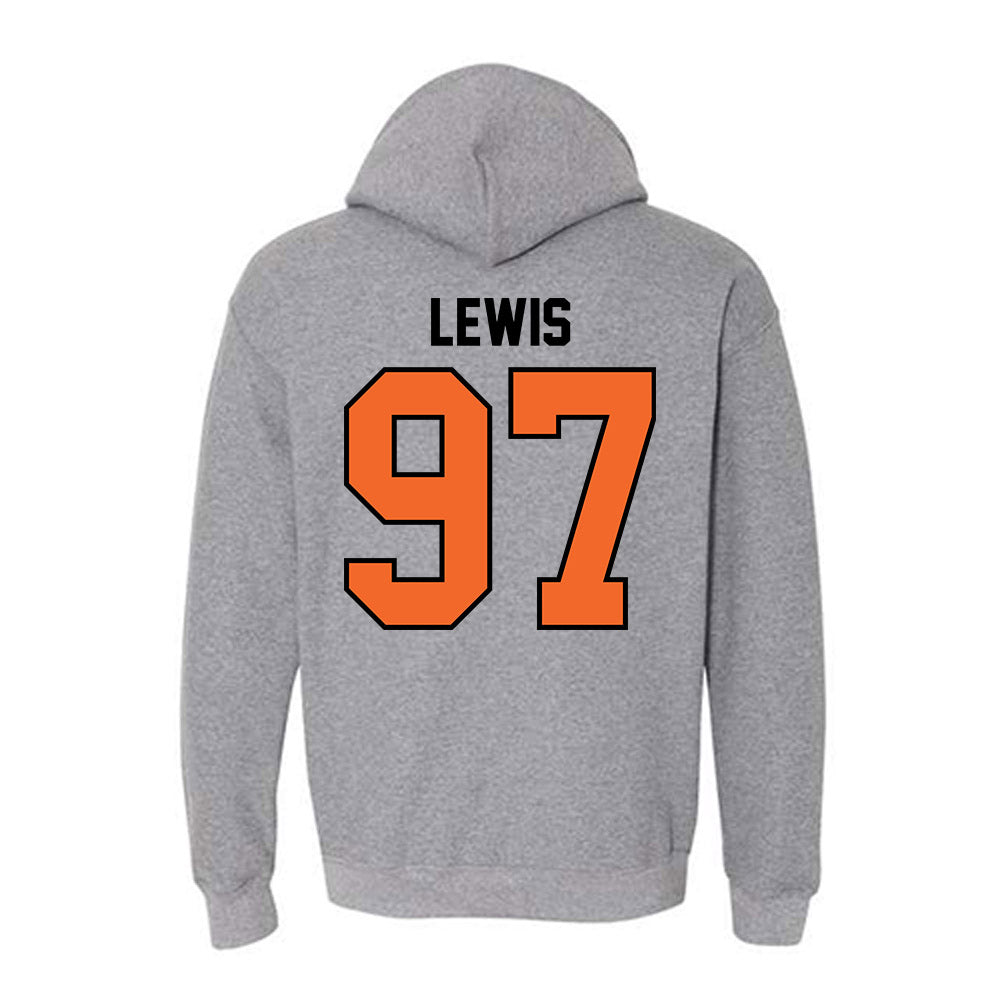 Idaho State - NCAA Football : Collin Lewis - Classic Shersey Hooded Sweatshirt-1