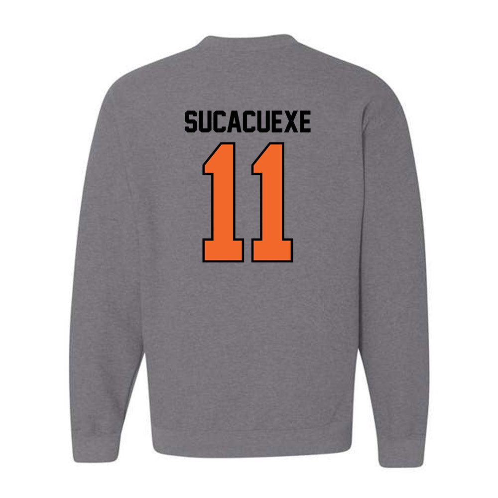 Idaho State - NCAA Women's Basketball : Milena Sucacuexe - Classic Shersey Crewneck Sweatshirt-1