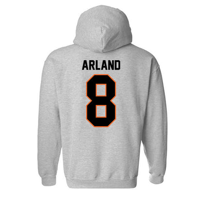 Idaho State - NCAA Men's Basketball : Trey Arland - Classic Shersey Hooded Sweatshirt-1