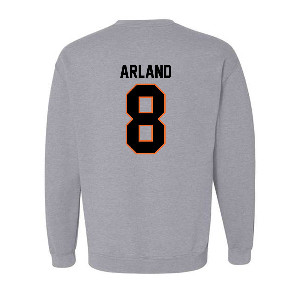 Idaho State - NCAA Men's Basketball : Trey Arland - Classic Shersey Crewneck Sweatshirt-1