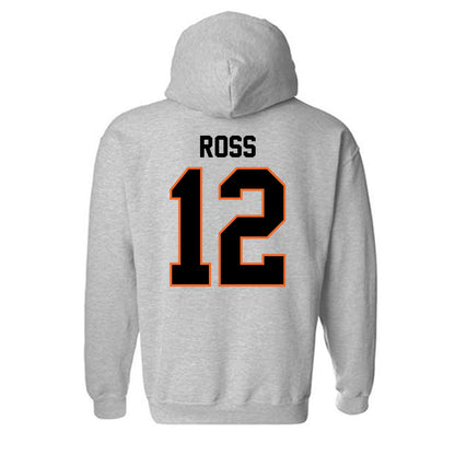 Idaho State - NCAA Football : Davion Ross - Classic Shersey Hooded Sweatshirt-1