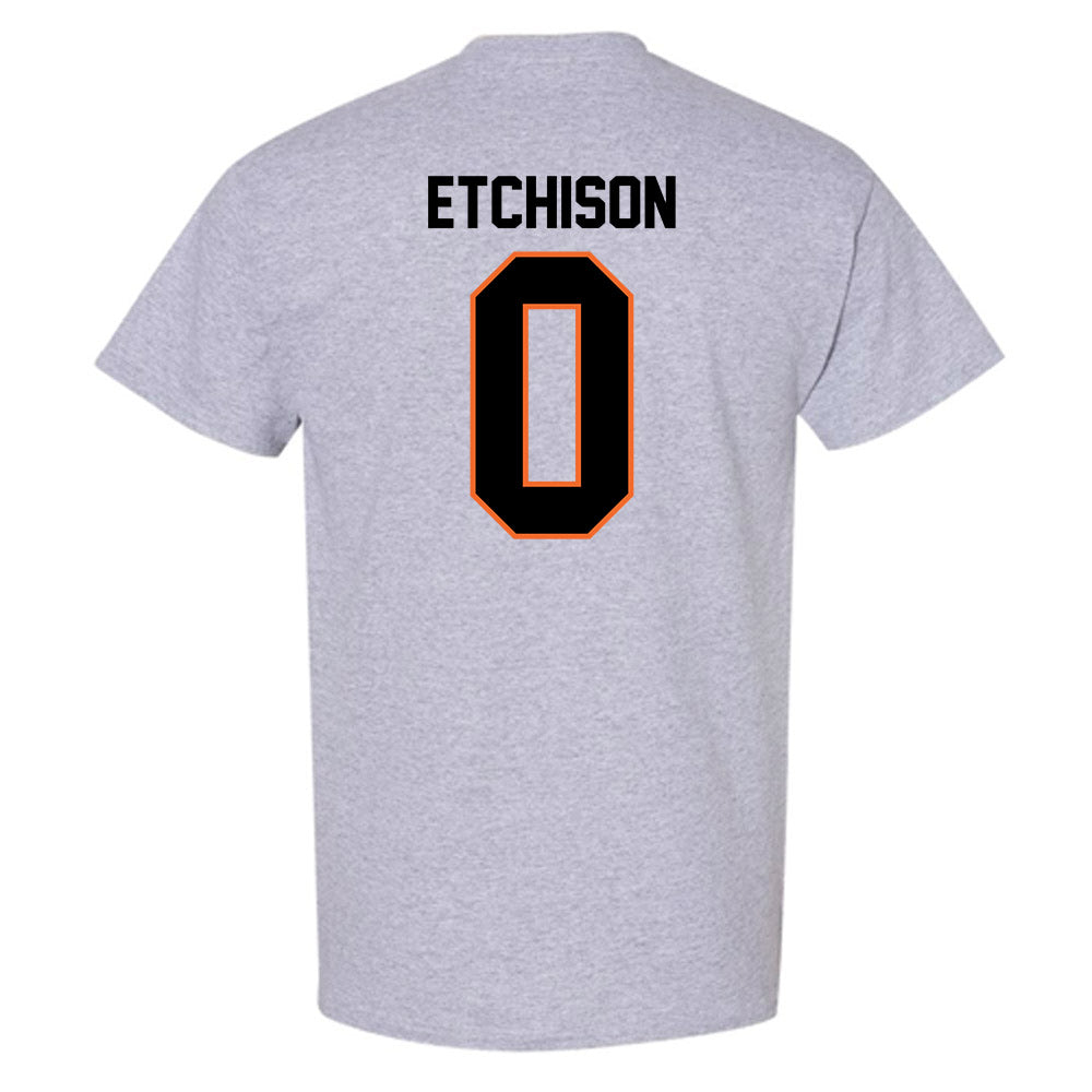 Idaho State - NCAA Men's Basketball : Gus Etchison - Classic Shersey T-Shirt-1