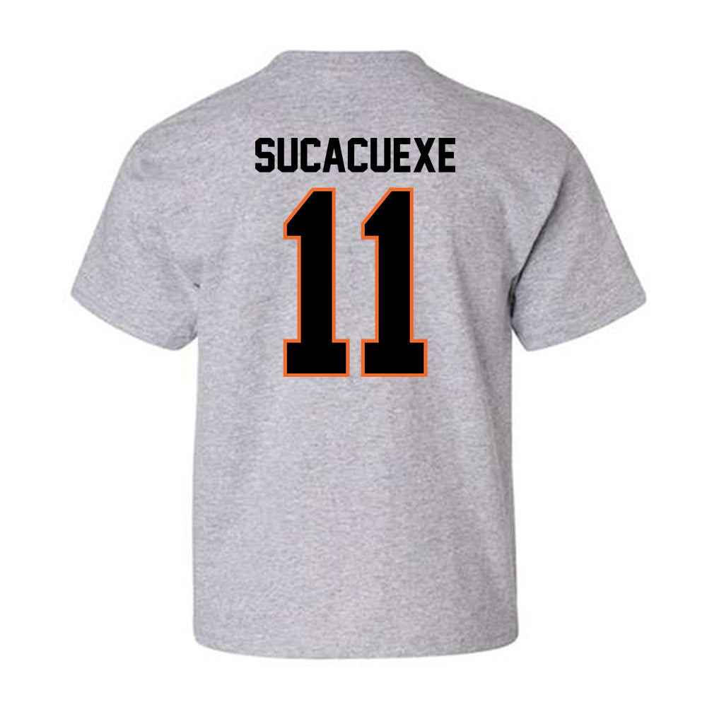 Idaho State - NCAA Women's Basketball : Milena Sucacuexe - Classic Shersey Youth T-Shirt-1