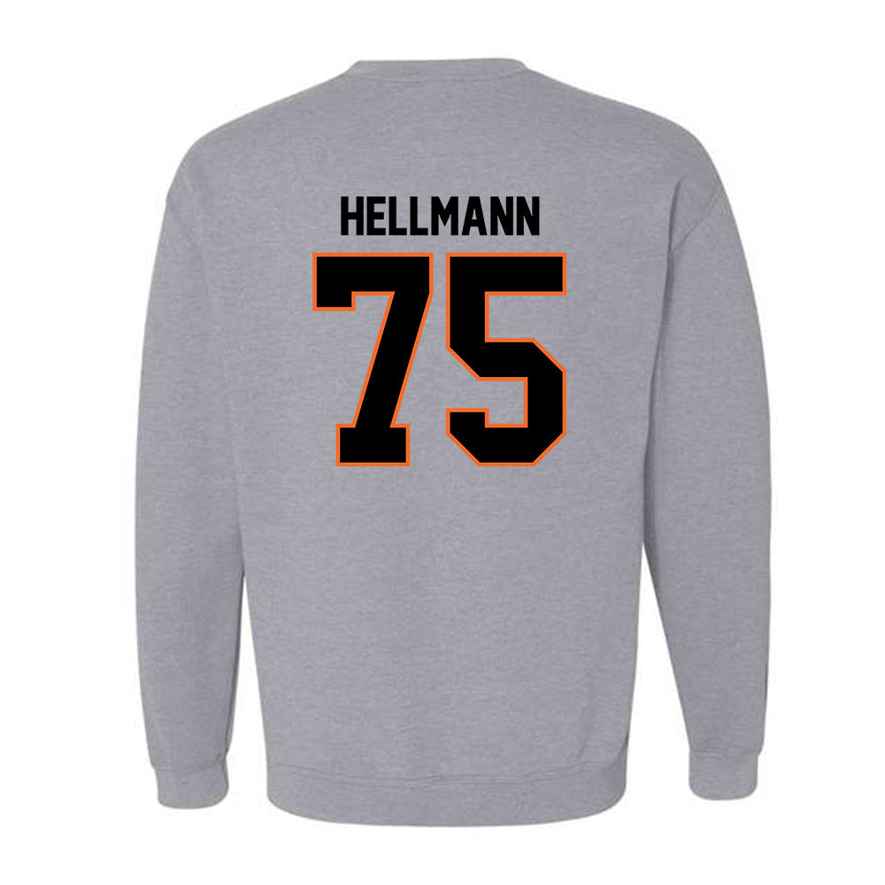 Idaho State - NCAA Football : Jake Hellmann - Classic Shersey Crewneck Sweatshirt-1