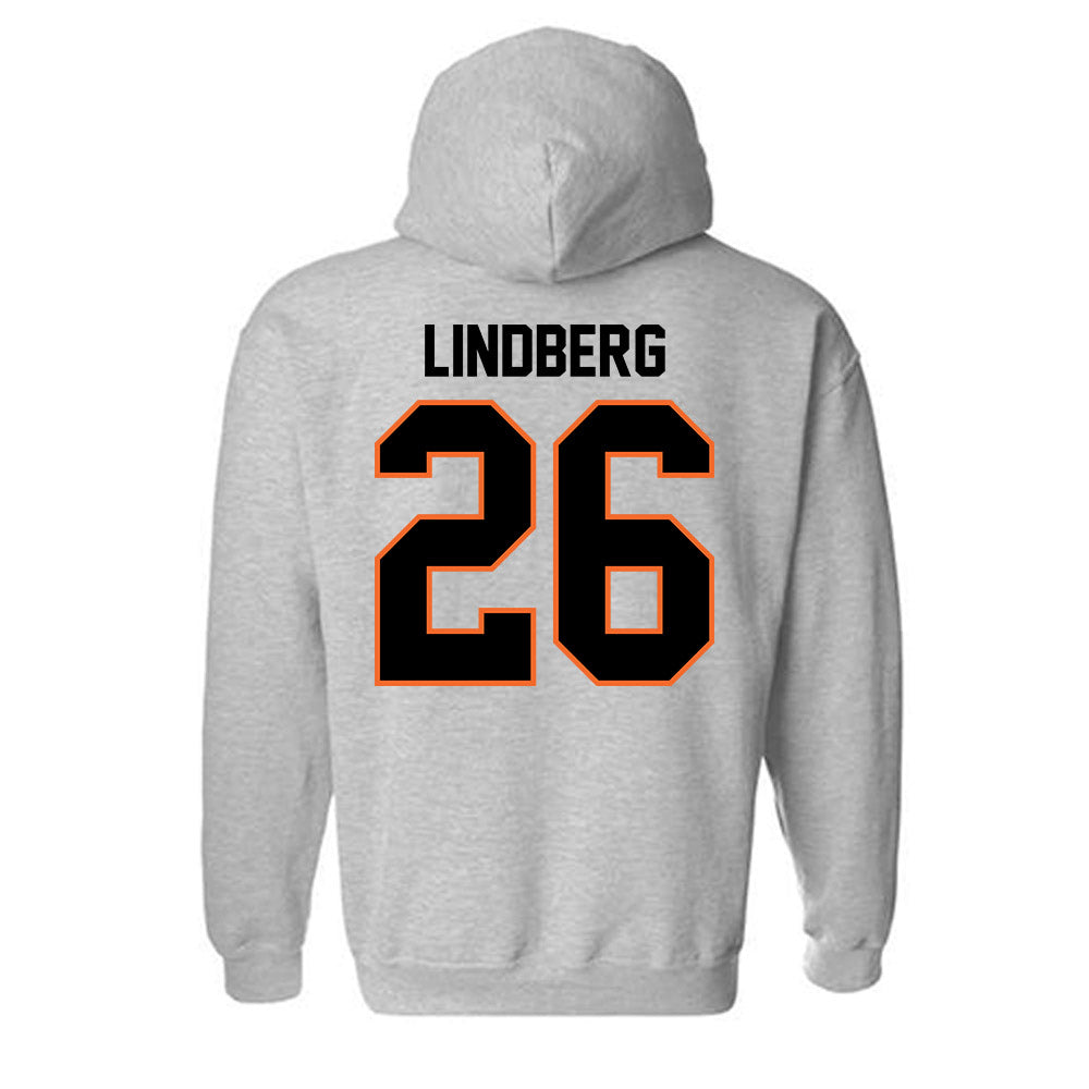 Idaho State - NCAA Football : Mason Lindberg - Classic Shersey Hooded Sweatshirt-1